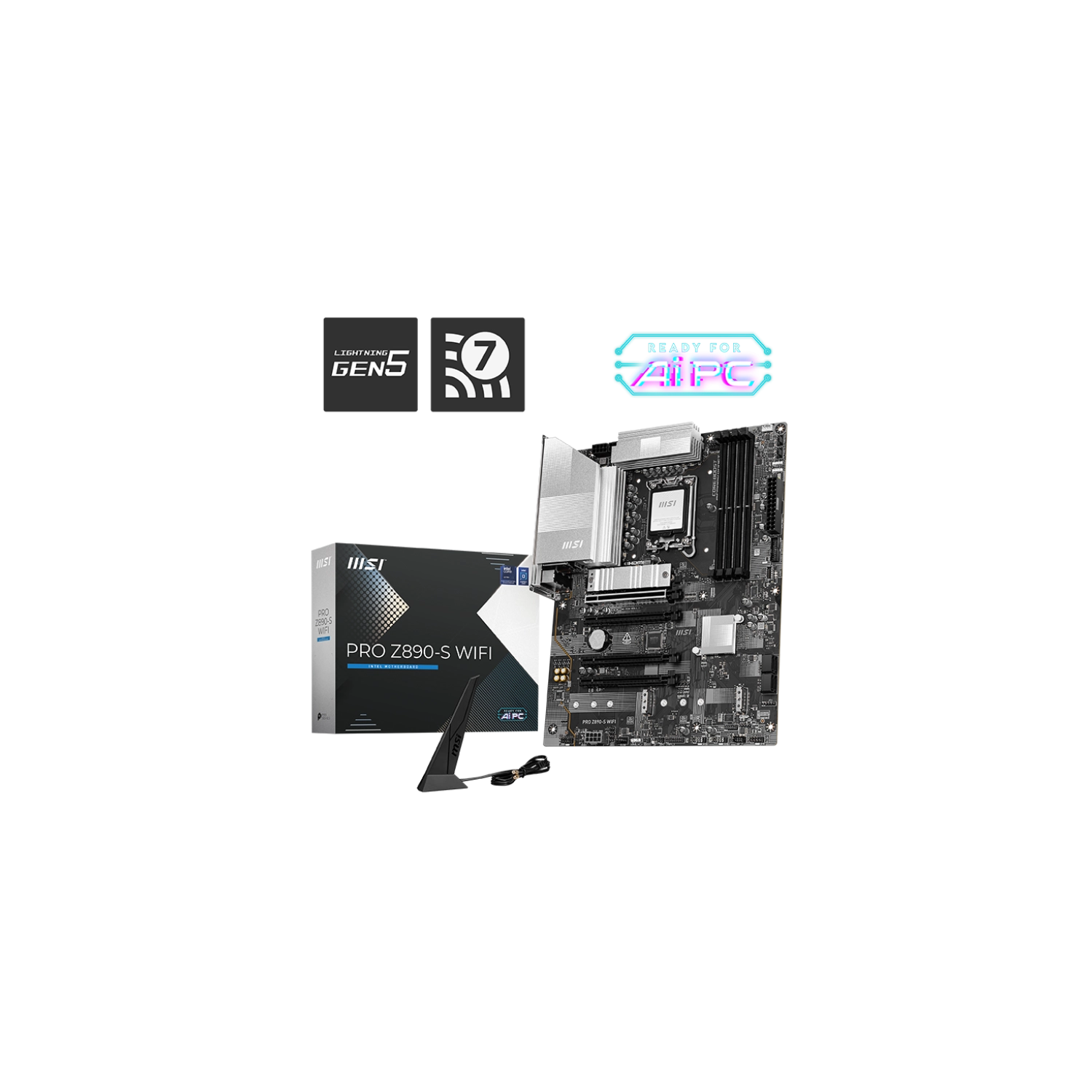 MOTHERBOARD MSI PRO Z890-S WIFI LGA1851 DDR5