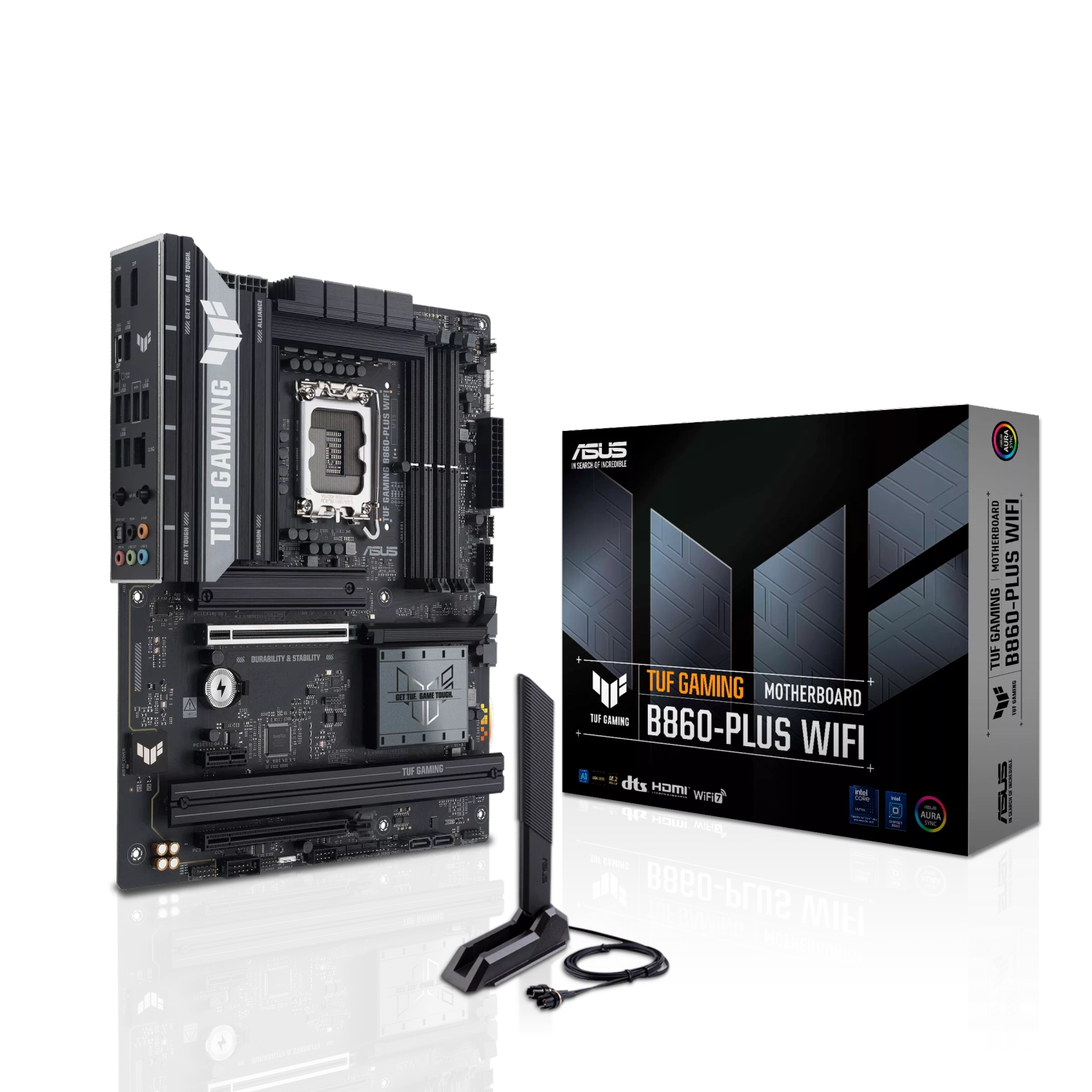 MOTHERBOARD ASUS TUF GAMING B860-PLUS WIFI LGA1851 DDR5