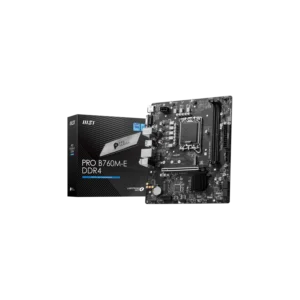 MOTHERBOARD MSI PRO B760M-E DDR4 (LGA1700)