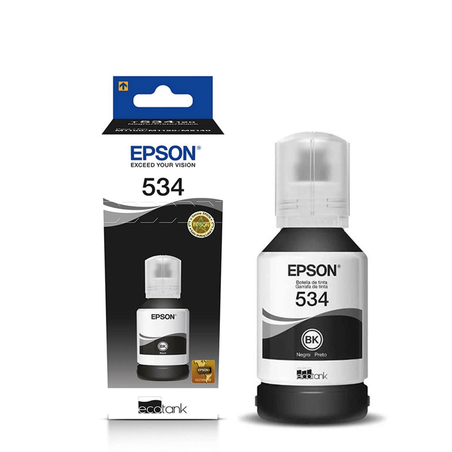 BOTELLA DE TINTA EPSON 534 NEGRO