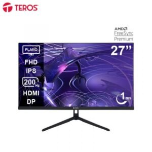 MONITOR TEROS TE-2786G GAMING 27" PLANO IPS FHD (1920 X 1080) 200HZ 1MS FICHA USA