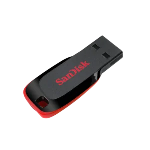 PEN DRIVE SANDISK CRUZER BLADE 128GB USB 2.0 TIPO A NEGRO
