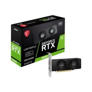 PLACA DE VIDEO RTX 3050 6GB MSI LP 6G OC
