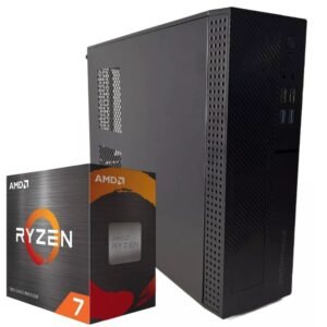 PC AMD RYZEN 7 5700G RAM 32GB NVME 512GB GAB SLIM TECLADO Y MOUSE