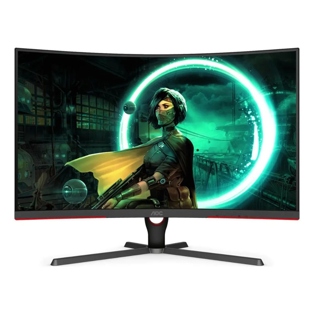 MONITOR AOC C32G3E 31.5" FHD 165HZ 4MS CURVO GAMING