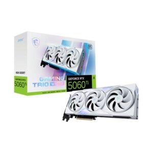 PLACA DE VIDEO RTX 5060 TI 8GB MSI GAMING TRIO OC WHITE