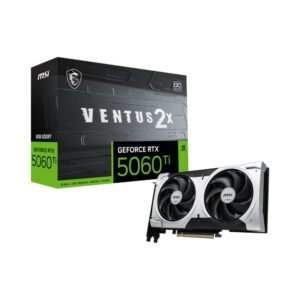 PLACA DE VIDEO RTX 5060 TI 8GB MSI VENTUS 2X OC PLUS WHITE