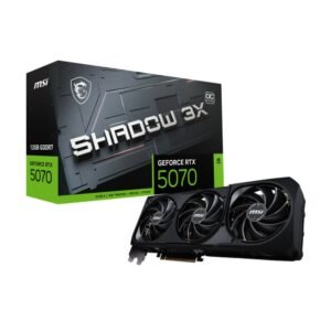 PLACA DE VIDEO RTX 5070 12GB MSI SHADOW 3X OC