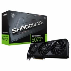 PLACA DE VIDEO RTX 5070 TI 16GB MSI SHADOW 3X OC
