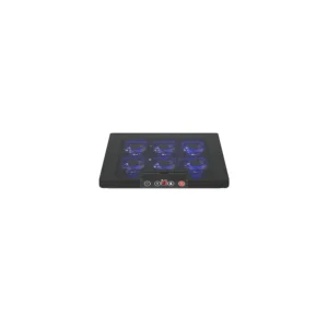 BASE XTECH, 17", 6 COOLERS, 6 POSICIONES , LED