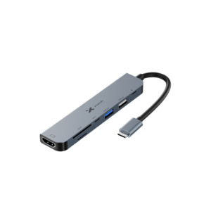 ADAPTADOR XTECH, MULTIPUERTO, 7 EN 1 , USB C