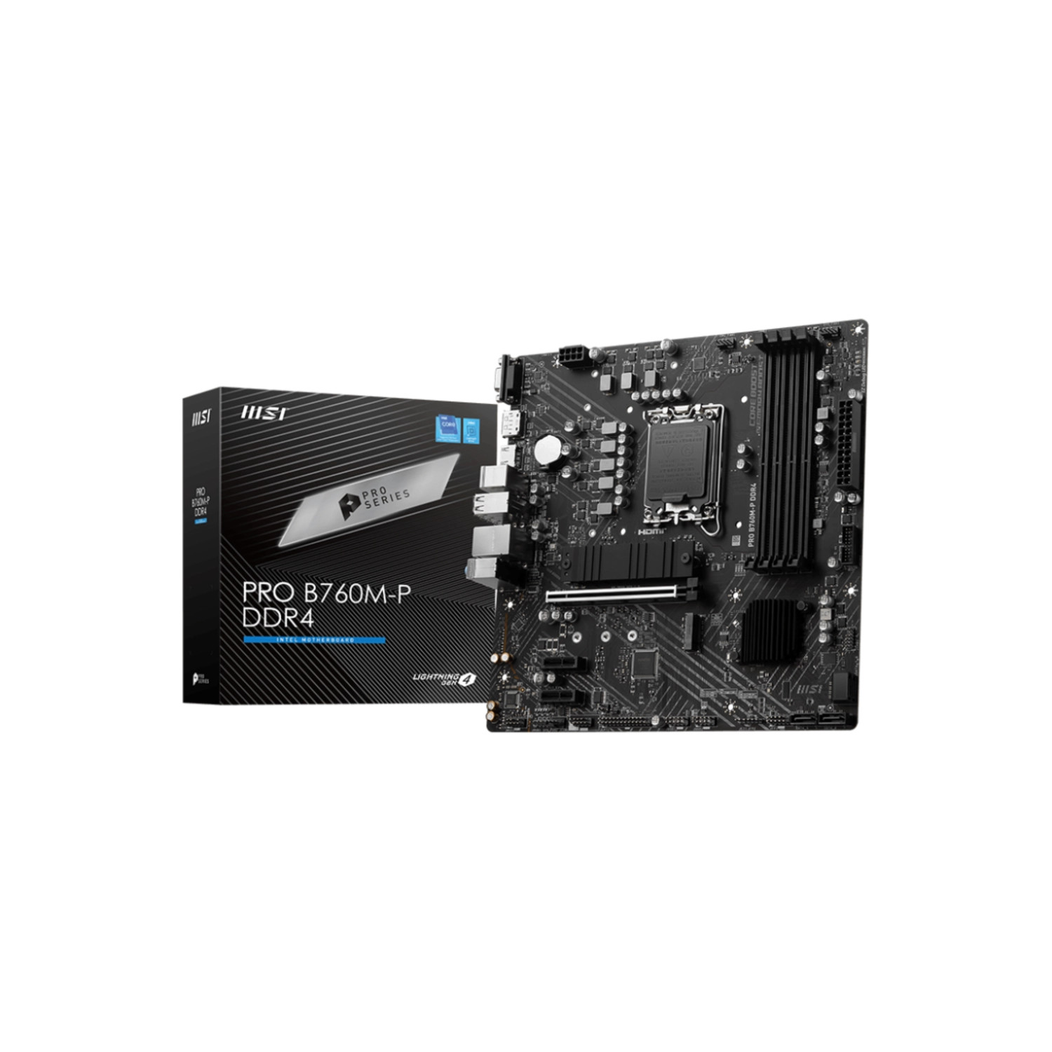 MOTHERBOARD MSI PRO B760M-P LGA1700 DDR4