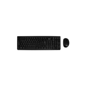 COMBO TECLADO Y MOUSE INALAMBRICO TEROS TE-4062N 2.4GHZ BLACK