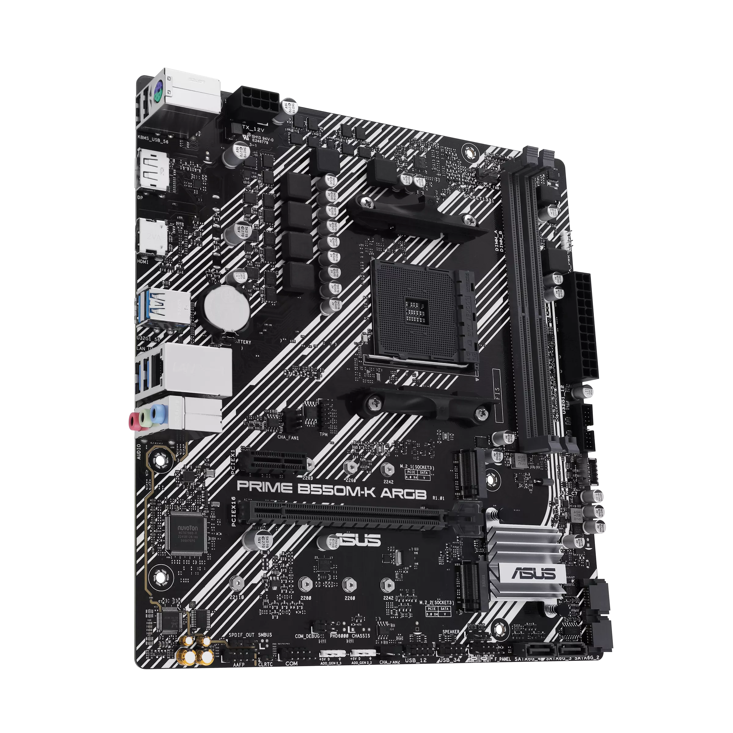 MOTHERBOARD ASUS PRIME B550M-K ARGB AM4 DDR4 - Image 7