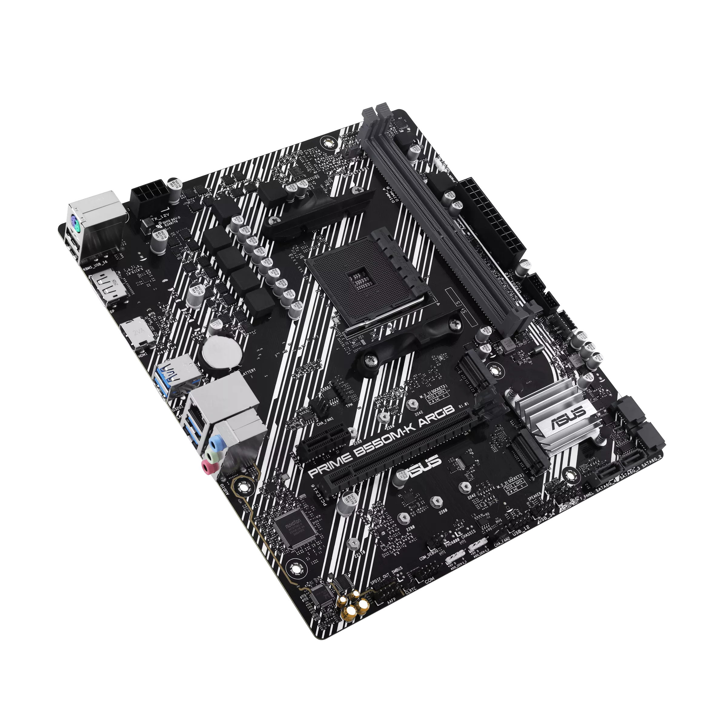 MOTHERBOARD ASUS PRIME B550M-K ARGB AM4 DDR4 - Image 6
