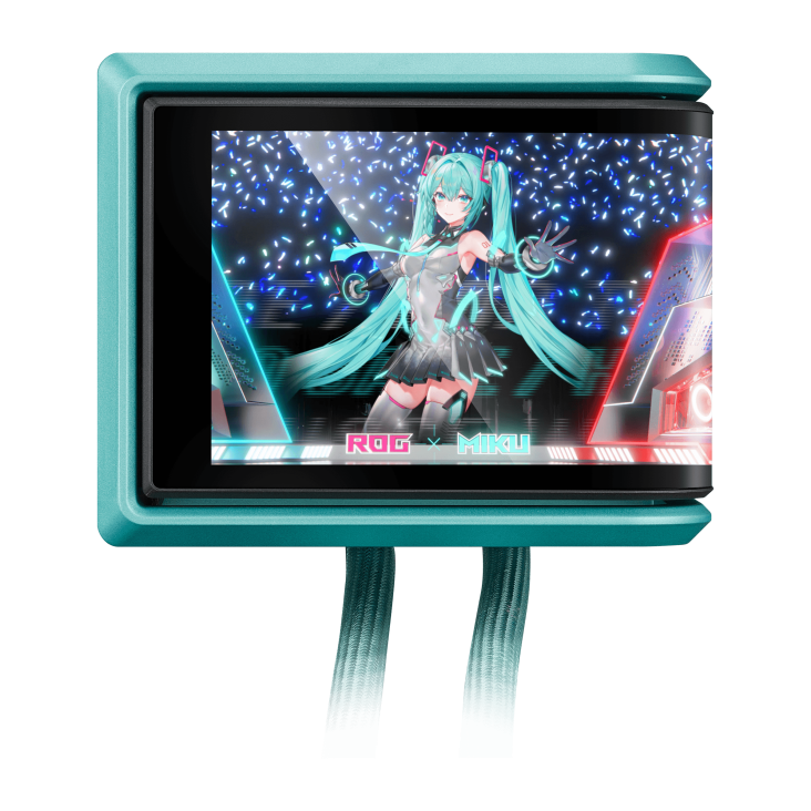 WATER COOLER ASUS ROG RYUO IV 360 ARGB HATSUNE MIKU EDITION - Image 2