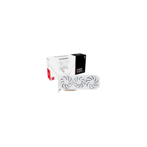PLACA POWERCOLOR HELLHOUND SPECTRAL WHITE AMD RADEON RX 9070 XT 16GB GDDR6
