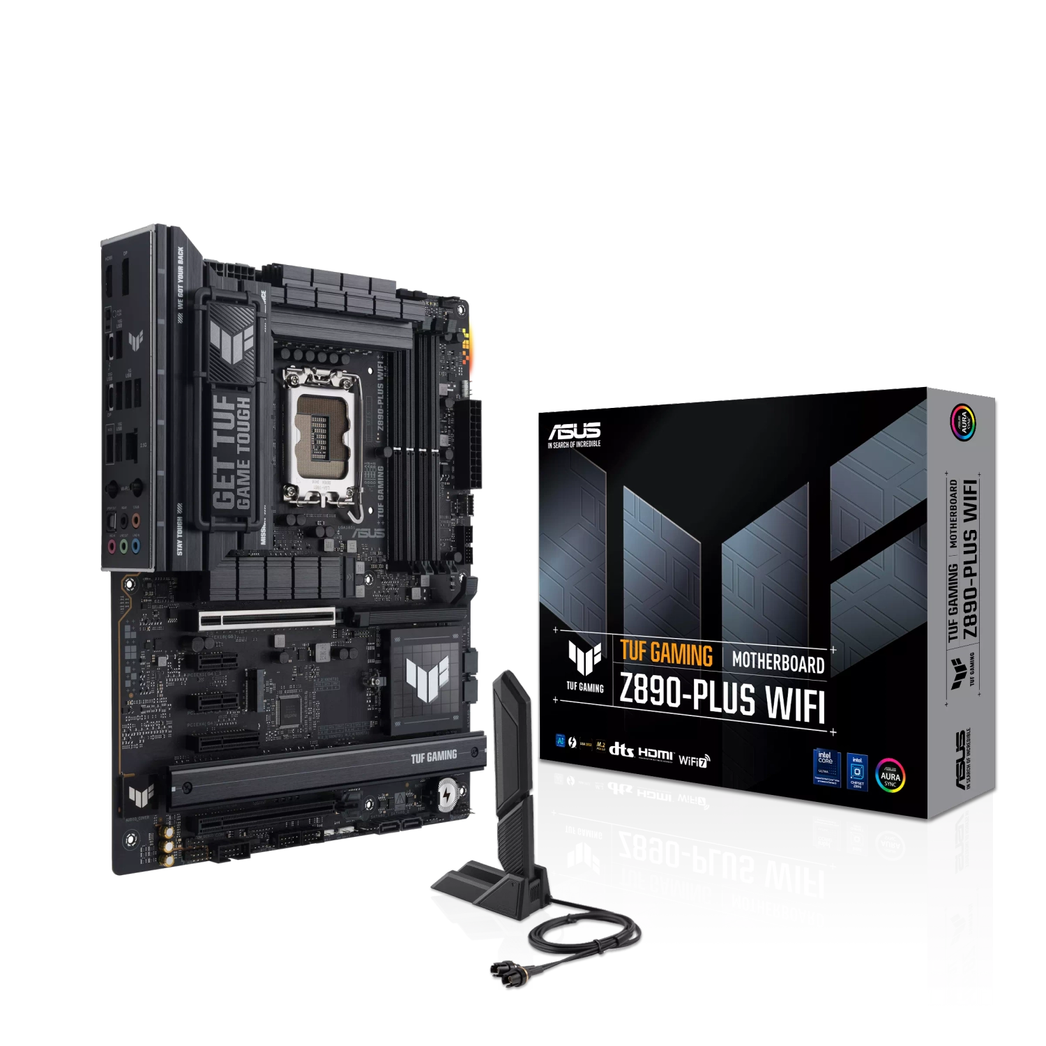 MOTHERBOARD ASUS TUF GAMING Z890-PLUS WIFI LGA1851 DDR5
