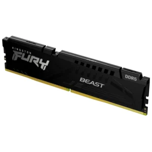MEMORIA RAM UDIMM KINGSTON FURY BEAST 16GB DDR5 6000MHZ CL36 1.35V SINGLE NEGRO