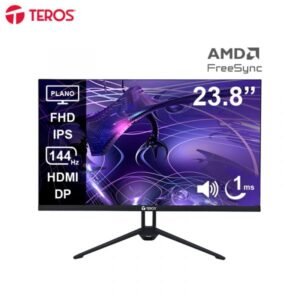 MONITOR TEROS TE-2417S GAMING 23,8" PLANO IPS FHD (1920X1080) 144HZ 1MS FICHA USA