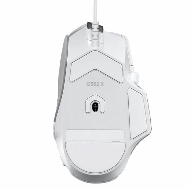 MOUSE C/CABLE LOGITECH G502 X BLANCO - Imagen 2