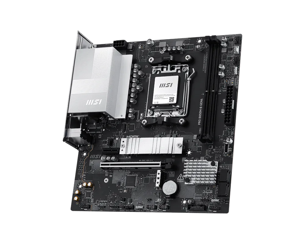 MOTHERBOARD MSI AM5 PRO B850M-B GEN4 DDR5 BOX M-ATX - Imagen 3