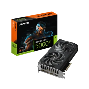 PLACA DE VIDEO GIGABYTE NVIDIA GEFORCE RTX 5060 TI WINDFORCE OC 8G