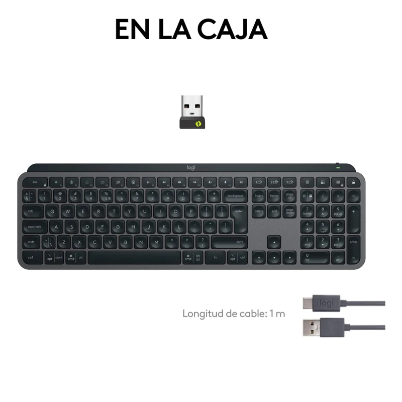 TECLADO INALÁMBRICO LOGITECH MX KEYS S - Image 2