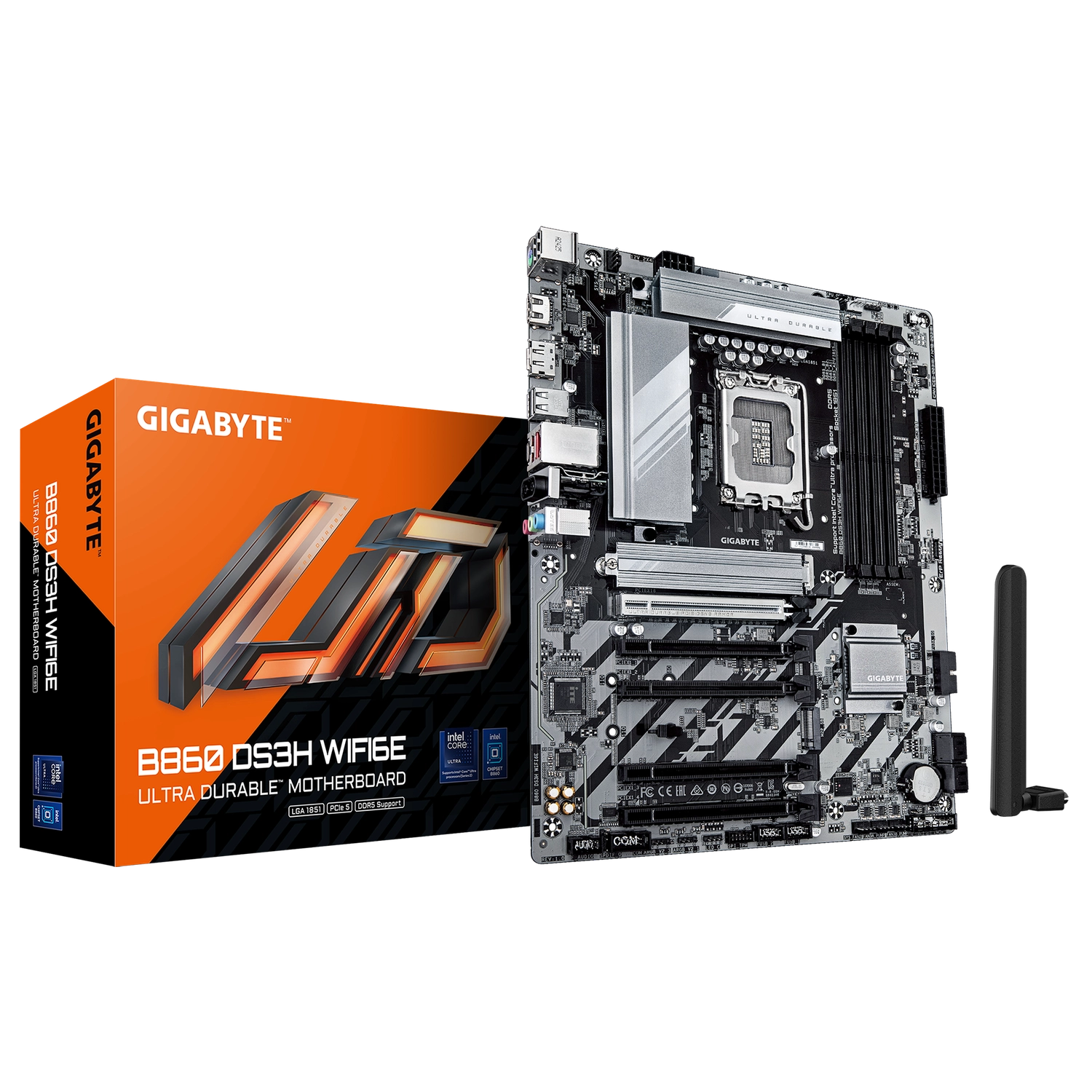 MOTHER GIGABYTE B860 DS3H WIFI6E LGA1851 DDR5