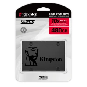 DISCO INTERNO SSD KINGSTON A400 480GB 2.5" SATA 3.0 500MB/S