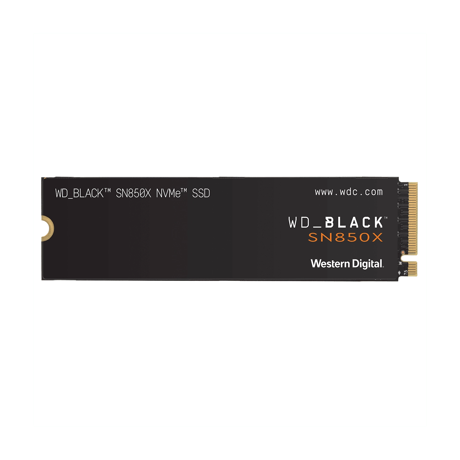 SSD WD BLACK SN850X 1TB M.2 2280 NVME PCIE 4.0 7300MB/S S/DISIP