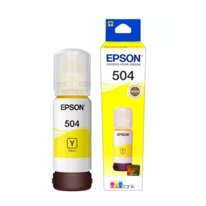 BOTELLA DE TINTA EPSON 504 AMARILLO