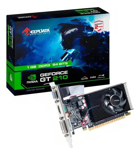 PLACA DE VIDEO 512MB GT 210 PERFORMANCE DDR3 HDMI DVI VG BULK *solo en pc*