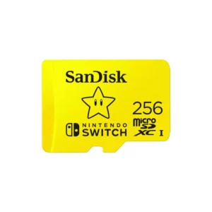 TARJETA DE MEMORIA SANDISK MICROSDXC 256GB UHS-I CARD C10 U3 100MB FOR NINTENDO SWITCH MARIO BROS EDITION
