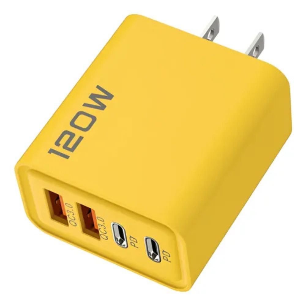 CARGADOR 120W CABLE 4 EN 1 USB C / USB / LIGHTNING