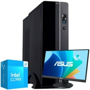 PC INTEL I3 SLIM RAM 8GB SSD 240GB LED 22" ASUS
