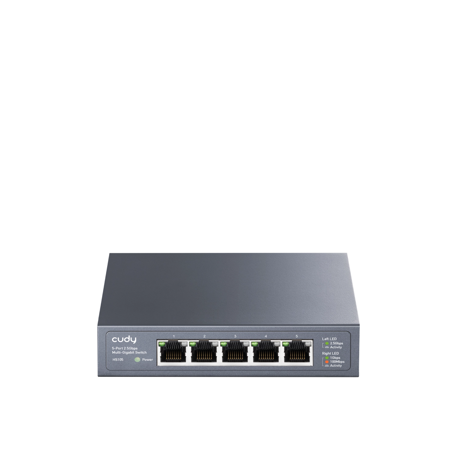SWITCH CUDY 5 PUERTOS 2.5GBPS GIGABIT