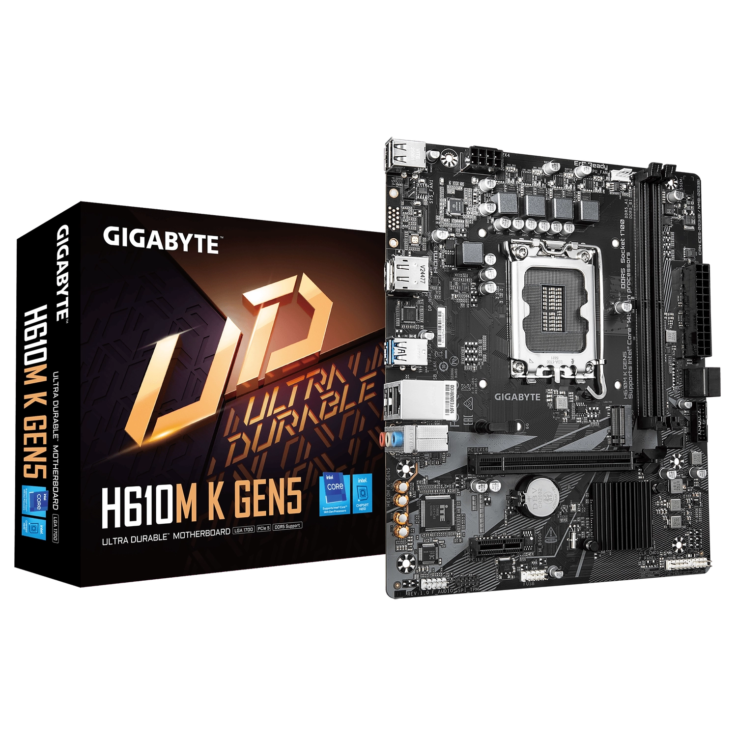 MOTHER GIGABYTE H610M K GEN5 LGA1700 DDR5