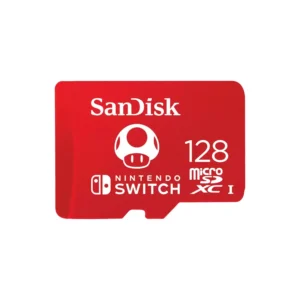 TARJETA DE MEMORIA SANDISK MICROSDXC 128GB UHS-I CARD C10 U3 100MB FOR NINTENDO SWITCH MARIO BROS EDITION