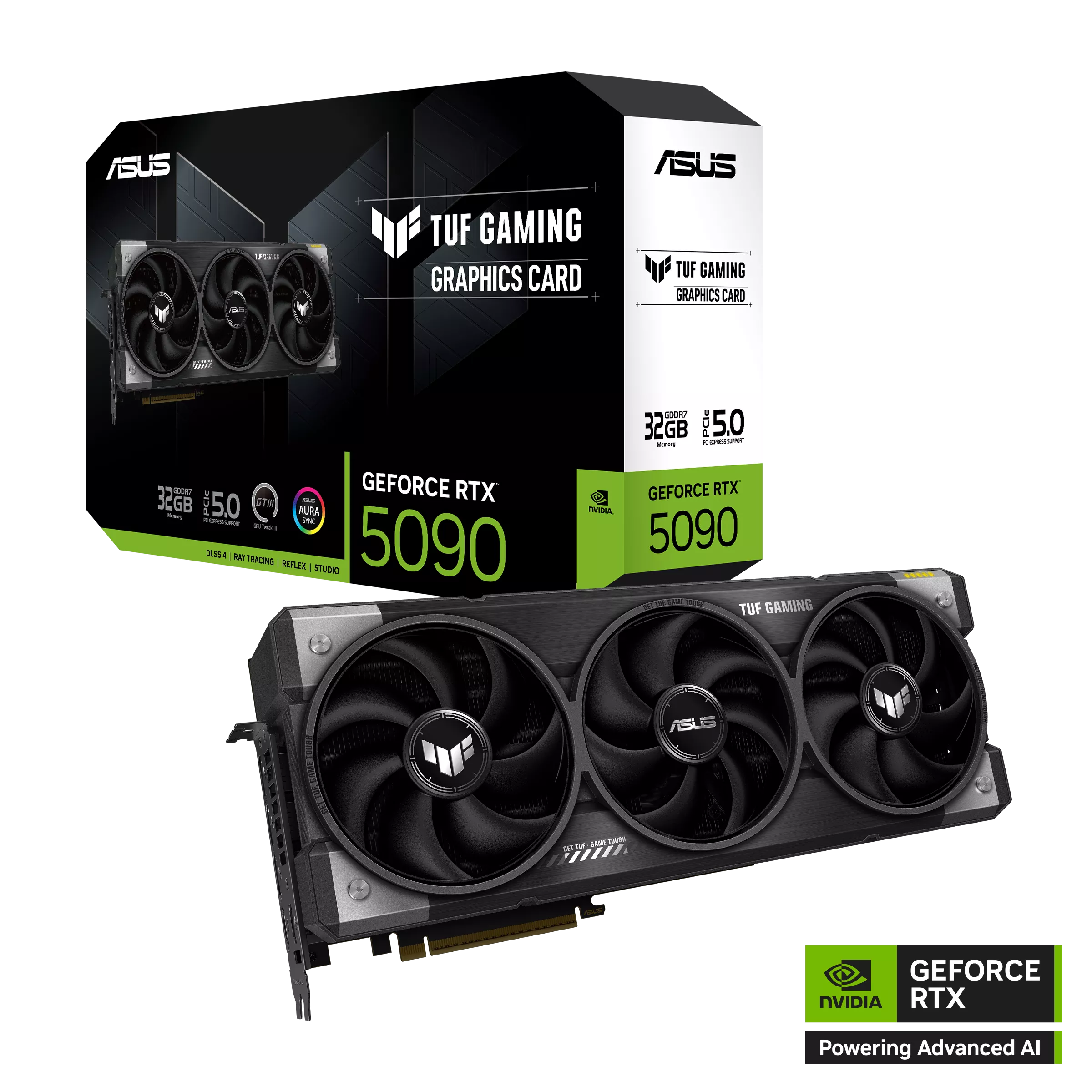 PLACA DE VIDEO 32GB RTX 5090 ASUS TUF GAMING OC 32G GDDR7