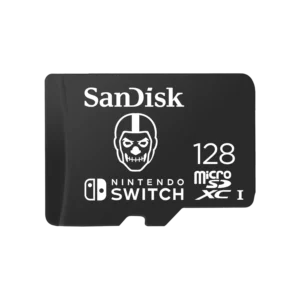 TARJETA DE MEMORIA SANDISK MICROSDXC 128GB UHS-I CARD C10 U3 100MB FOR NINTENDO SWITCH FORTNITE EDITION