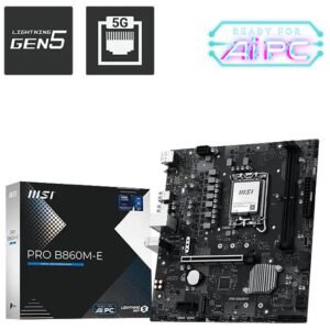 MOTHER MSI S1851 PRO B860M-E DDR5 BOX M-ATX
