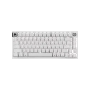 TECLADO GAMER MECANICO CORSAIR K65 PLUS 75% RGB MAC/PC – FROST WHITE