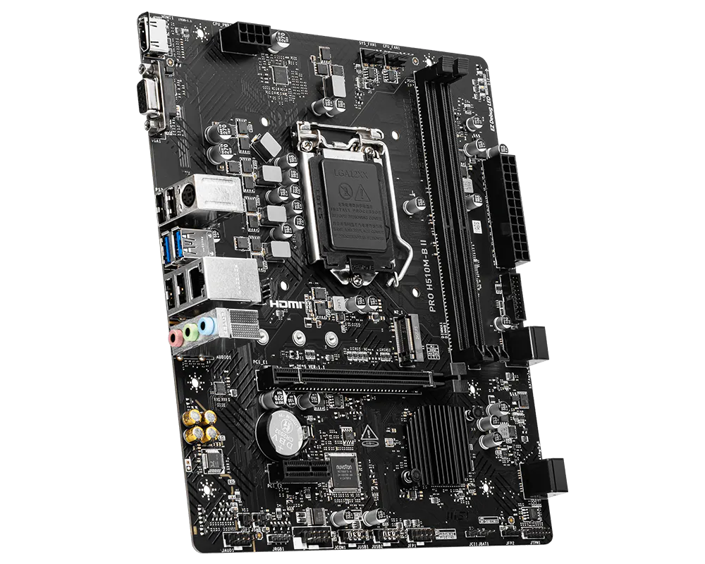 MOTHERBOARD MSI PRO H510M-B II H/V M.2 1200 - Image 3