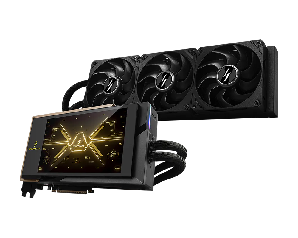 PLACA DE VIDEO 32GB RTX 5090 MSI LIGHTNING Z GDDR7 - Image 3