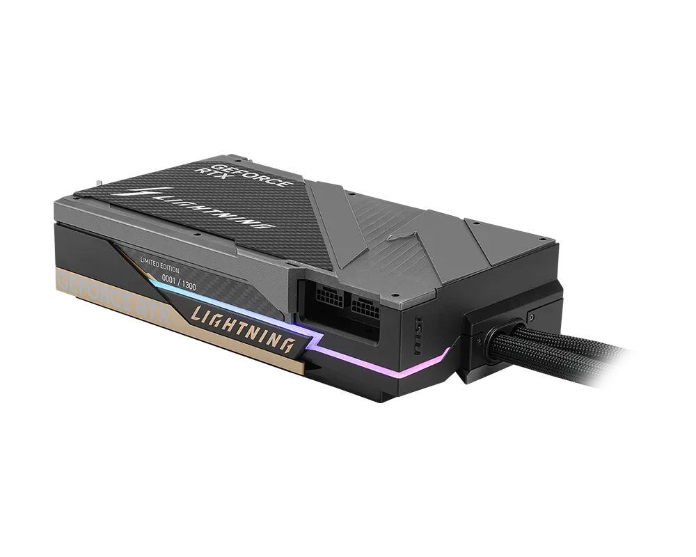 PLACA DE VIDEO 32GB RTX 5090 MSI LIGHTNING Z GDDR7 - Image 5