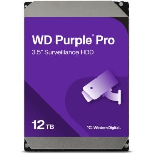 DISCO INTERNO HDD WESTERN DIGITAL PURPLE PRO 12TB 3.5" SATA 3.0 512MB 7200RPM