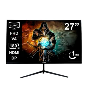 MONITOR TEROS TE-2787G GAMING 27" CURVO VA FHD (1920X1080) 180HZ 1MS FICHA USA