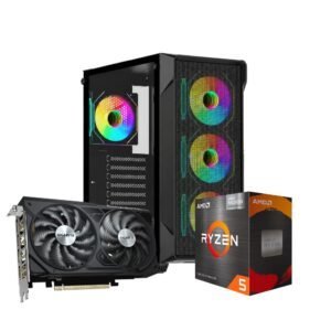 PC GAMER R5 5500 16GB NVME 512GB RTX 3050 GAB 4FAN