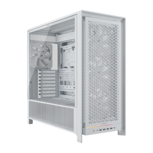 Gabinete Corsair FRAME 5000D RS Mid Tower Blanco - Vista Frontal